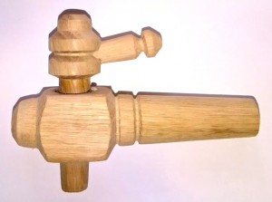 Dřevěná pípa velká